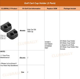 ClubRALLY DS installation-ready kit speeds upgrading a golf cart.