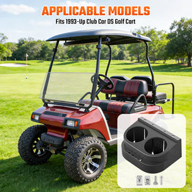 ClubRally DS cup holder OEM 1016811/101708301 ensures compatibility with Club Car DS