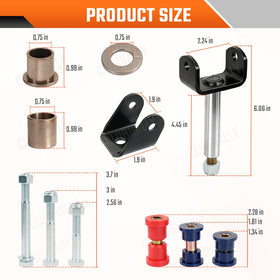 ClubRALLY DS delta upper clevis promotes precise alignment.