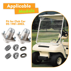 CLUBRALLY DS front hub kit supports Club Car DS models