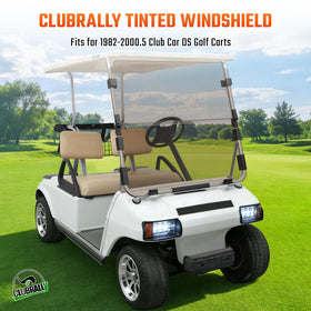 CLUBRALLY DS windshield designed for Club Car DS 1982-2000.5 fits securely