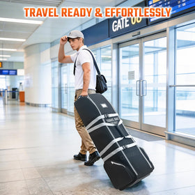 CLUBRALLY dual-side pockets keep shoes and accessories organized for quick access.