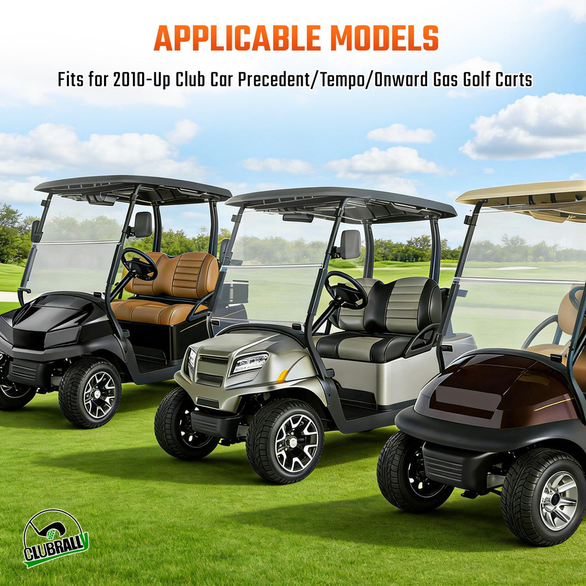 CLUBRALLY durable hard-material construction resists impact and wear