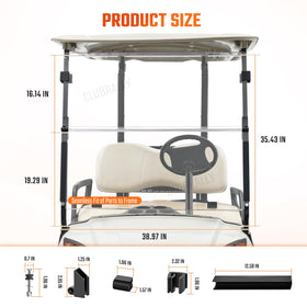 CLUBRALLY hinges enable easy folding for adaptable airflow