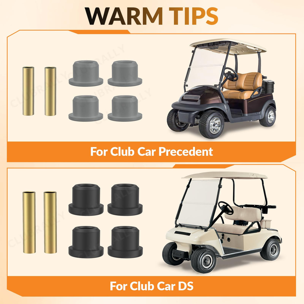 Easy installation guidance for CLUBRALLY front suspension kit