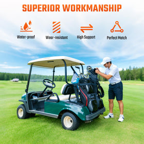CLUBRALLY easy installation guide helps set up quickly on 2-seat carts