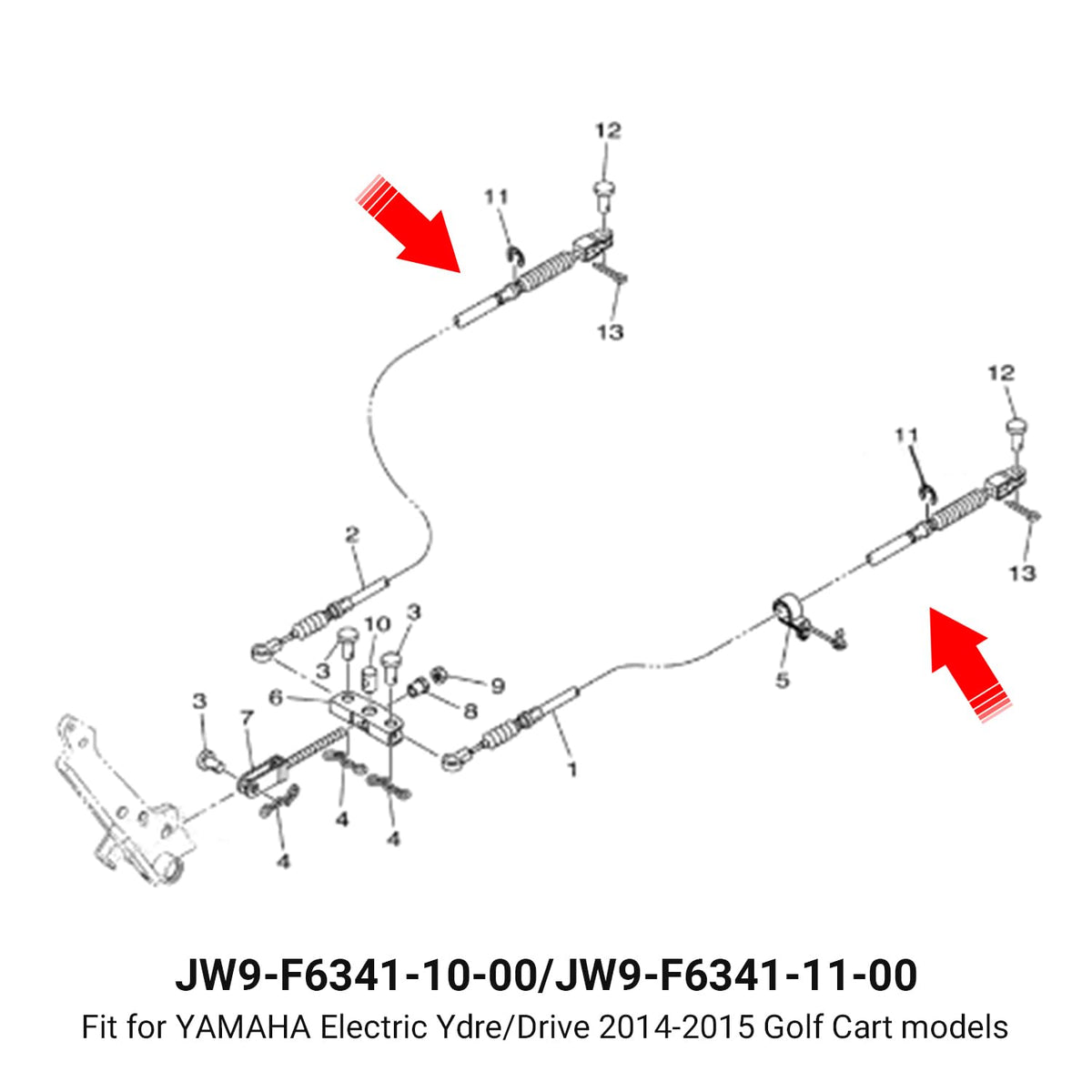 CLUBRALLY easy installation guide for quick fit on compatible carts.