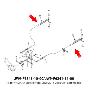 CLUBRALLY easy installation guide for quick fit on compatible carts.