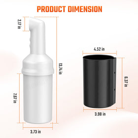 ClubRALLY easy installation without drilling saves setup time on the course.