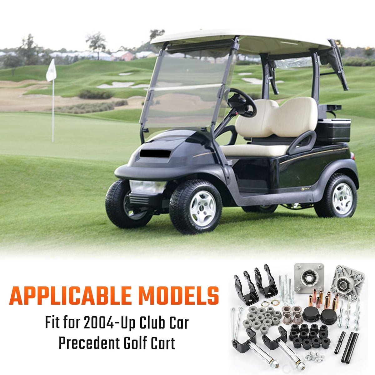 Easy installation guidance and complete parts kit from ClubRally.
