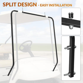 ClubRALLY easy installation for quick roof reinforcement on EZGO carts