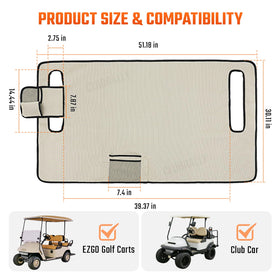 CLUBRALLY easy-slip-on armrest design simplifies installation for quick setup.