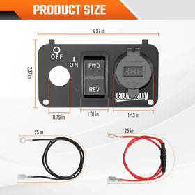 CLUBRALLY EZGO PDS switch panel harness routing