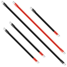 CLUBRALLY EZGO RXV battery cables kit for reliable power delivery during rides.