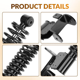 CLUBRALLY EZGO RXV front shock passenger side enhances stability on rough terrain