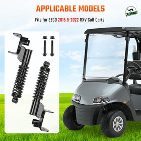 CLUBRALLY EZGO RXV front shocks compatible across 2015.8-2022 models.