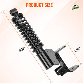 CLUBRALLY EZGO RXV front shocks durability for rugged golf terrain.