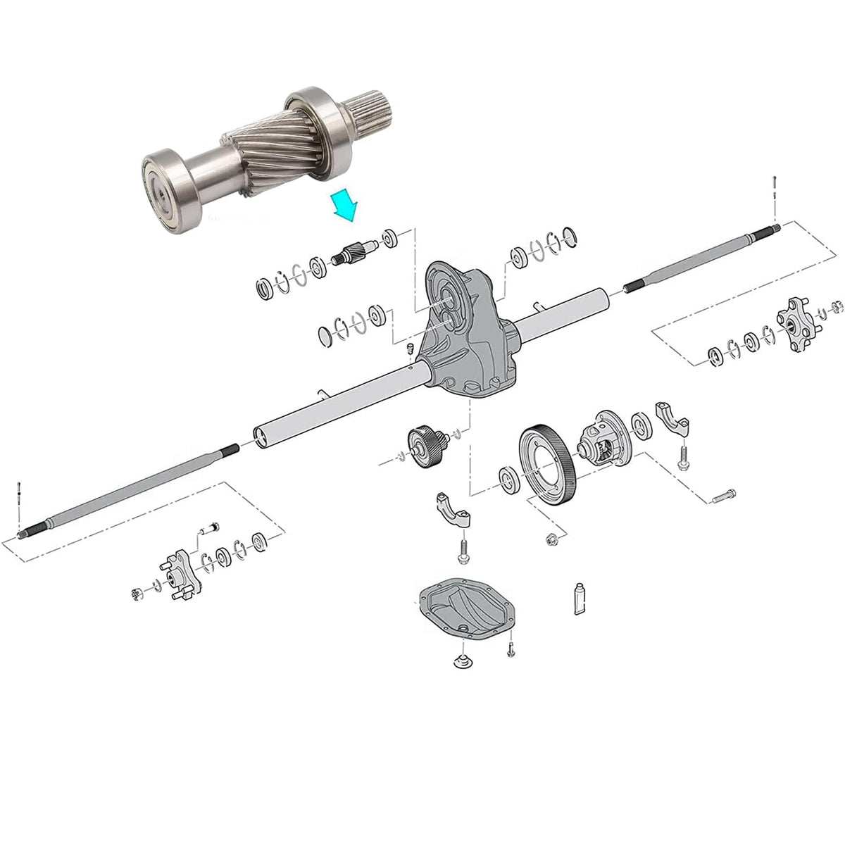 CLUBRALLY EZGO RXV kit installation scenario showing easy assembly