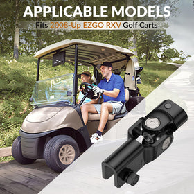 ClubRally EZGO RXV yoke improved steering response for confident rides