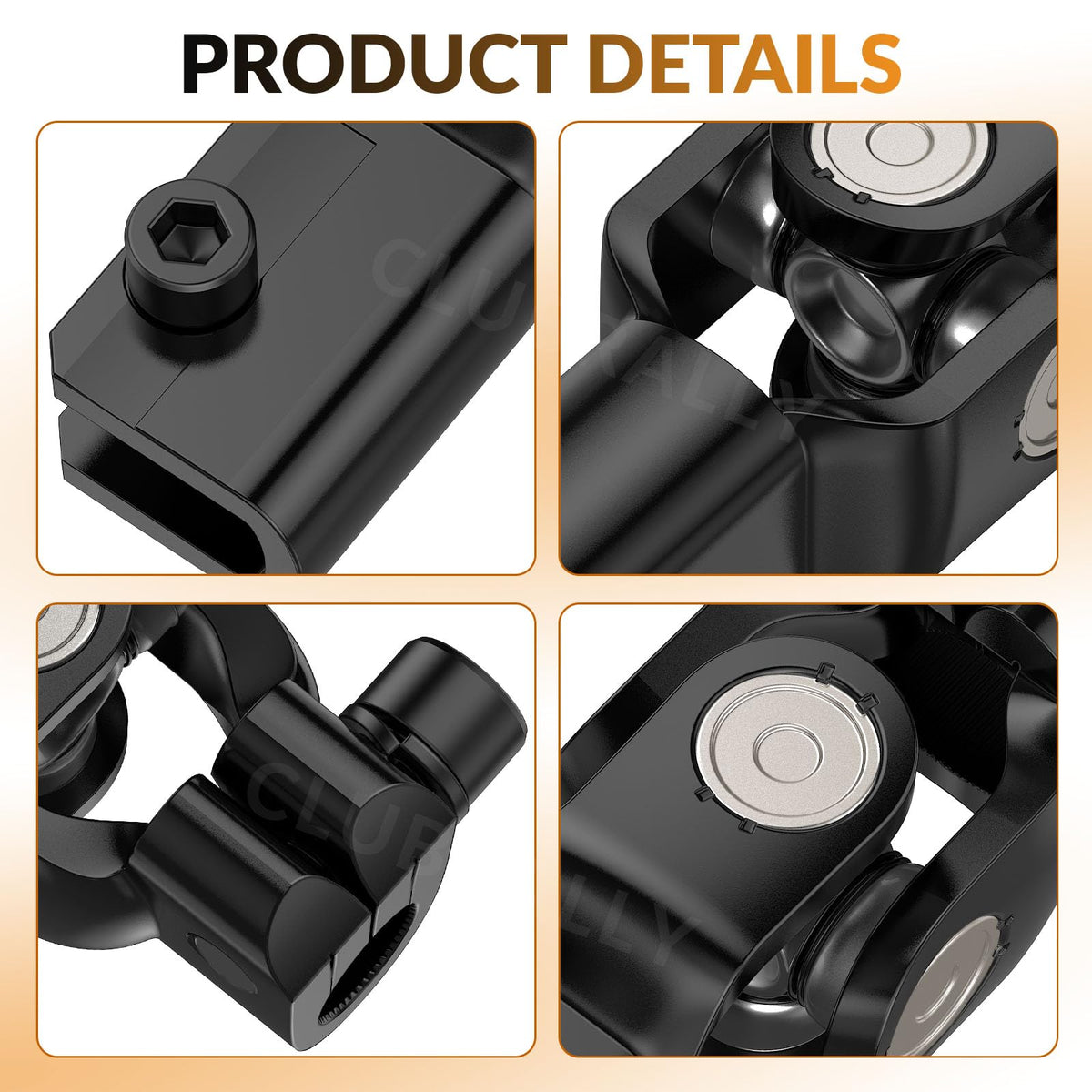 ClubRally EZGO steering yoke metal durability enhances longevity