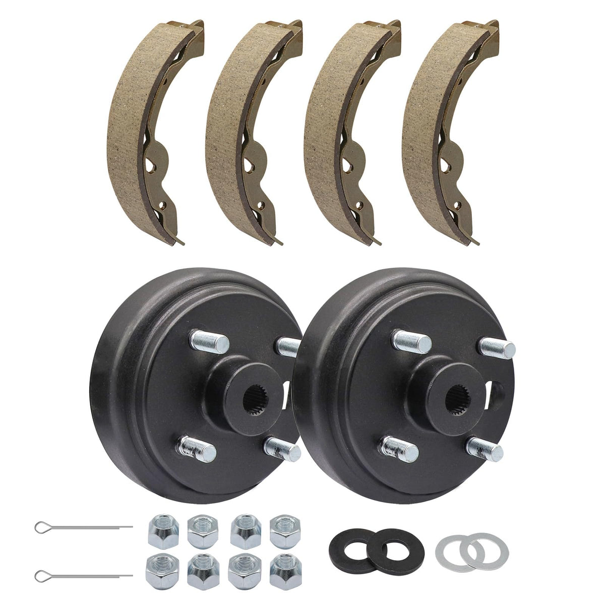 ClubRally EZGO TXT brake drum assembly for reliable stopping on 1996–2008 carts