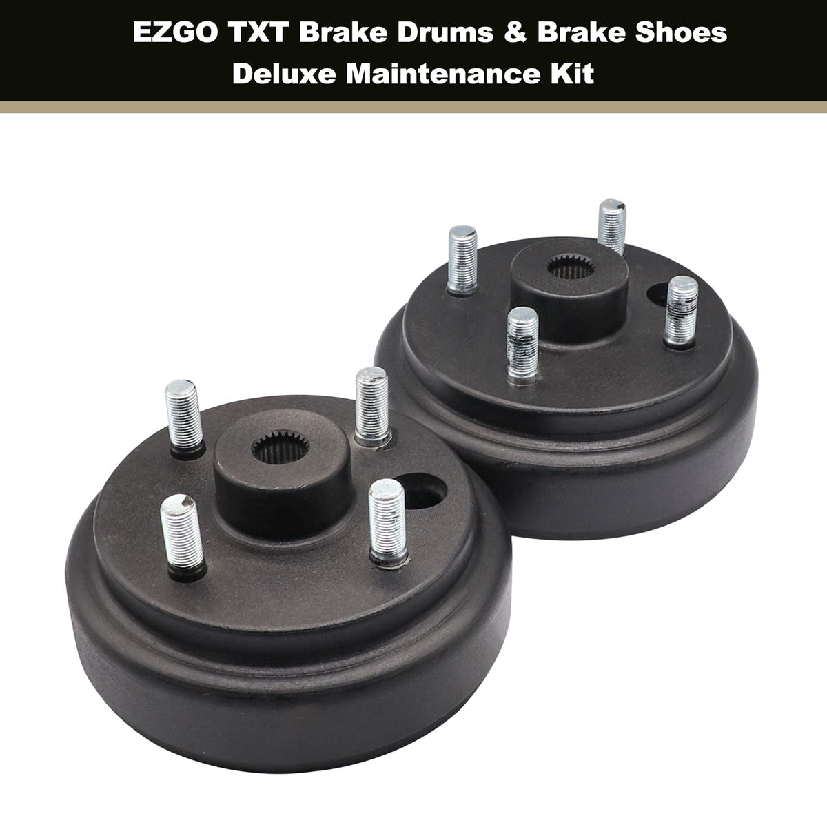 Hardware set included for secure EZGO TXT brake installation