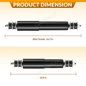 ClubRally EZGO TXT packaging shows ready-to-install rear and front shocks