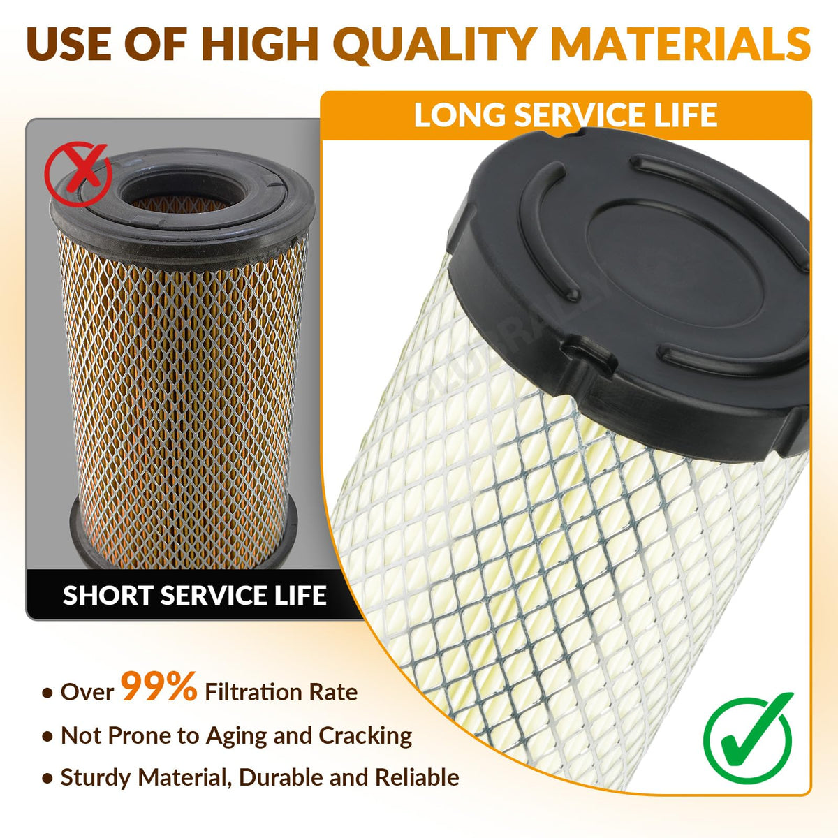 CLUBRALLY EZGO TXT ST350 air filter image capturing intake protection.