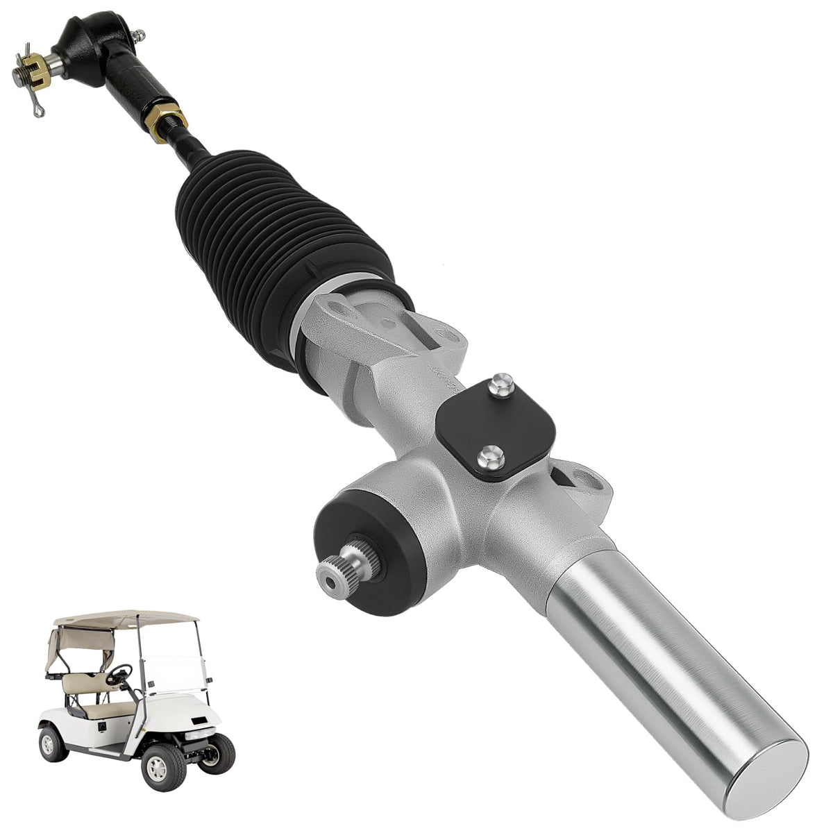 CLUBRALLY EZGO TXT steering gear box with rack and pinion for reliable steering control.