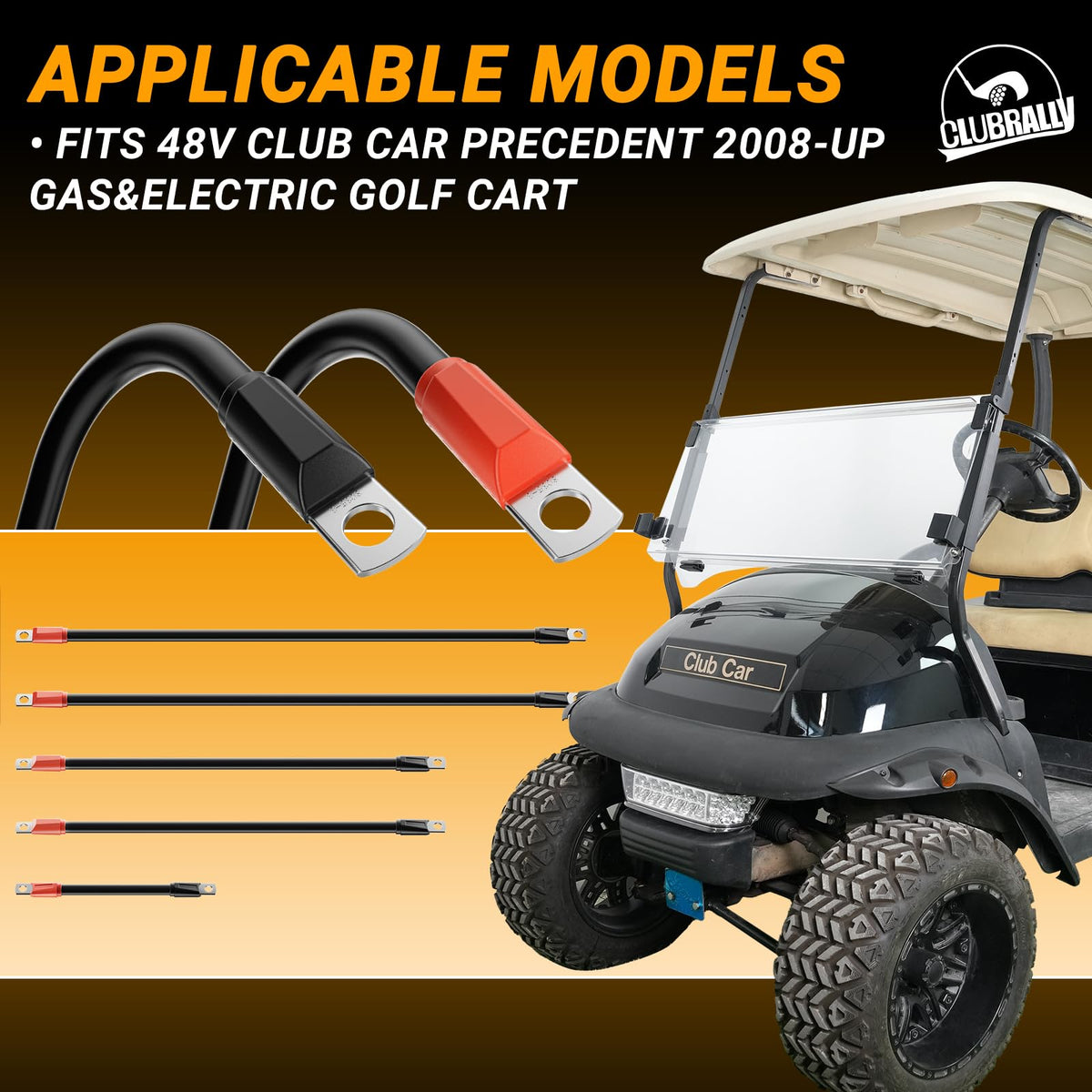 CLUBRALLY Flame- and abrasion-resistant wiring for long-lasting use.