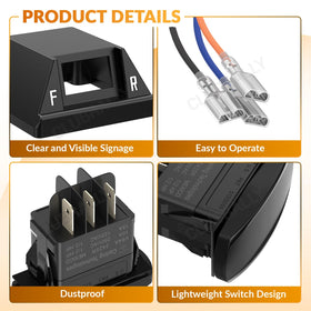 CLUBRALLY flange screws pack supports quick, secure installation.