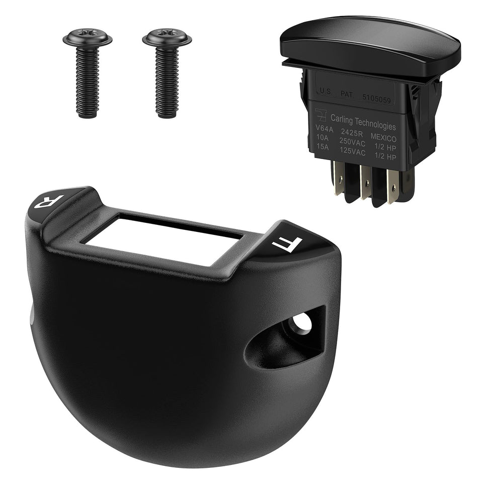 CLUBRALLY forward-reverse-switch for Club Car carts; easy plug-and-play control.