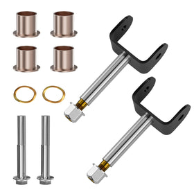 CLUBRALLY front end king pin assembly for Club Car Precedent improves steering stability.