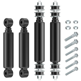 ClubRally front shock absorber for Club Car DS enhances ride comfort on rough roads.
