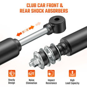 ClubRally front shock absorber for Precedent/Tempo improves cornering feel.