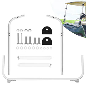 CLUBRALLY front strut brackets kit with aluminum build for durable front-end support.