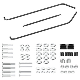 ClubRALLY front top strut brackets securely support EZGO cart roofs