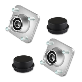 CLUBRALLY front-wheel hub assembly with bearings for smooth rotation