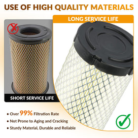 CLUBRALLY fuel filter for EZGO RXV stabilizes fuel delivery