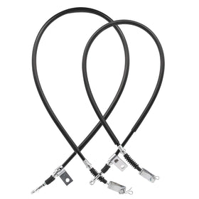 CLUBRALLY brake cable passenger side installed on Yamaha golf cart improves braking reliability.
