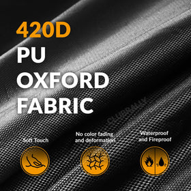 CLUBRALLY cover highlights reflective strips for better visibility in low light