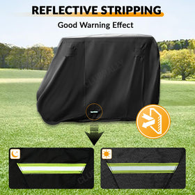 CLUBRALLY cover features ventilation holes to prevent moisture buildup