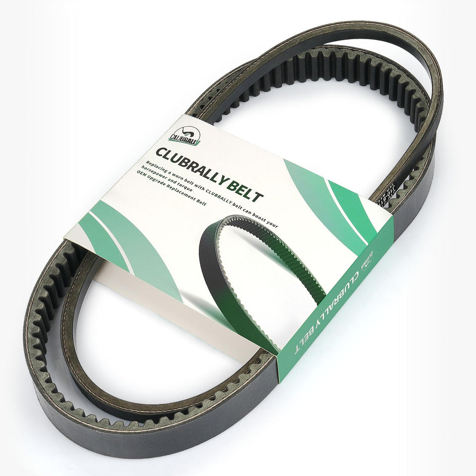 CLUBRALLY drive belt for Yamaha G1/G3 carts improves drive performance.