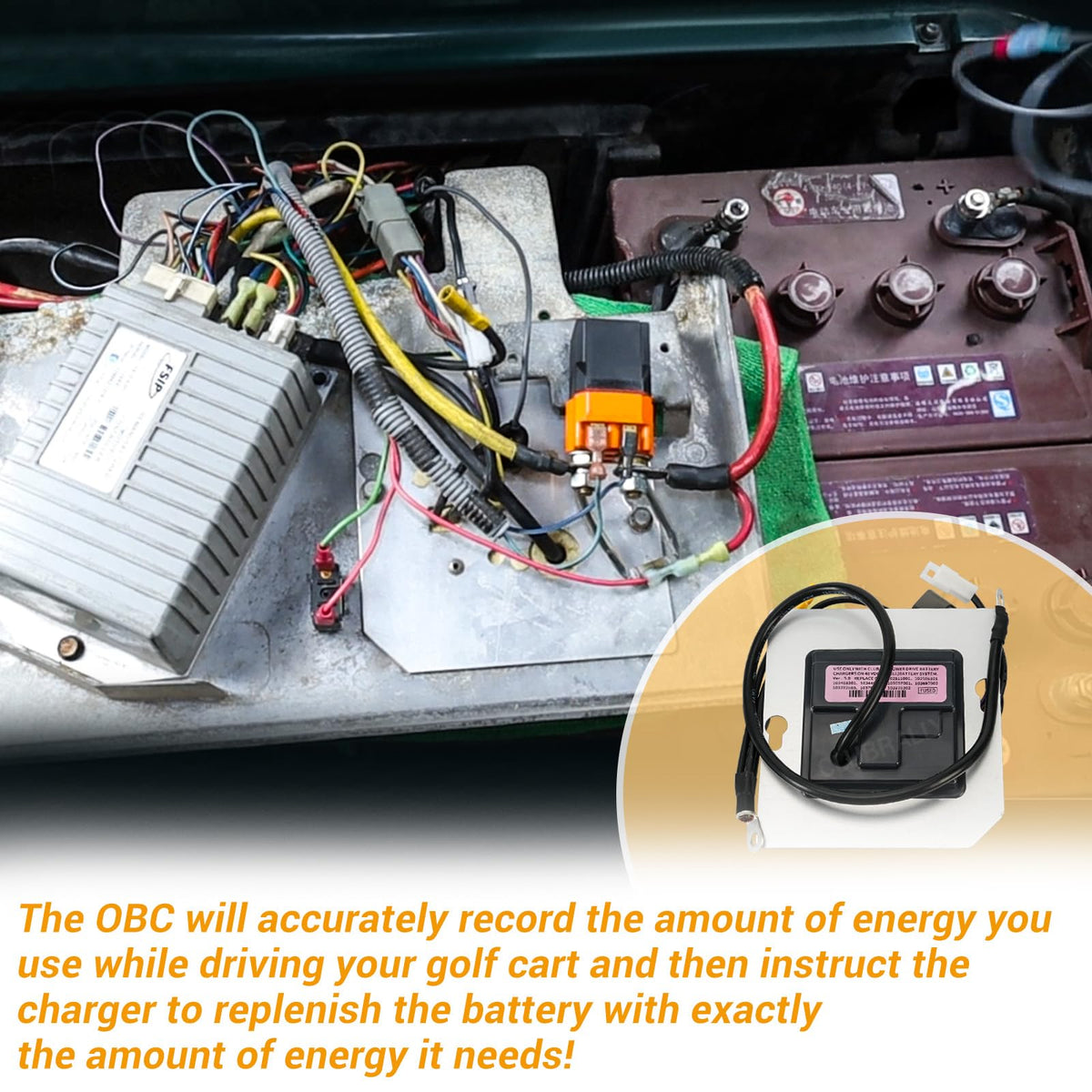ClubRally onboard computer dash-mount shows easy installation and organized wiring.