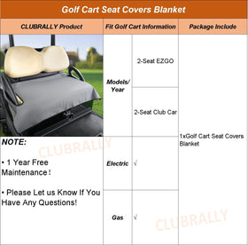 ClubRALLY gray UV protection guards seats from sun damage.