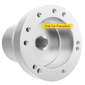 ClubRally 5-6 hole steering wheel adapter for Club Car Precedent improves look and feel.