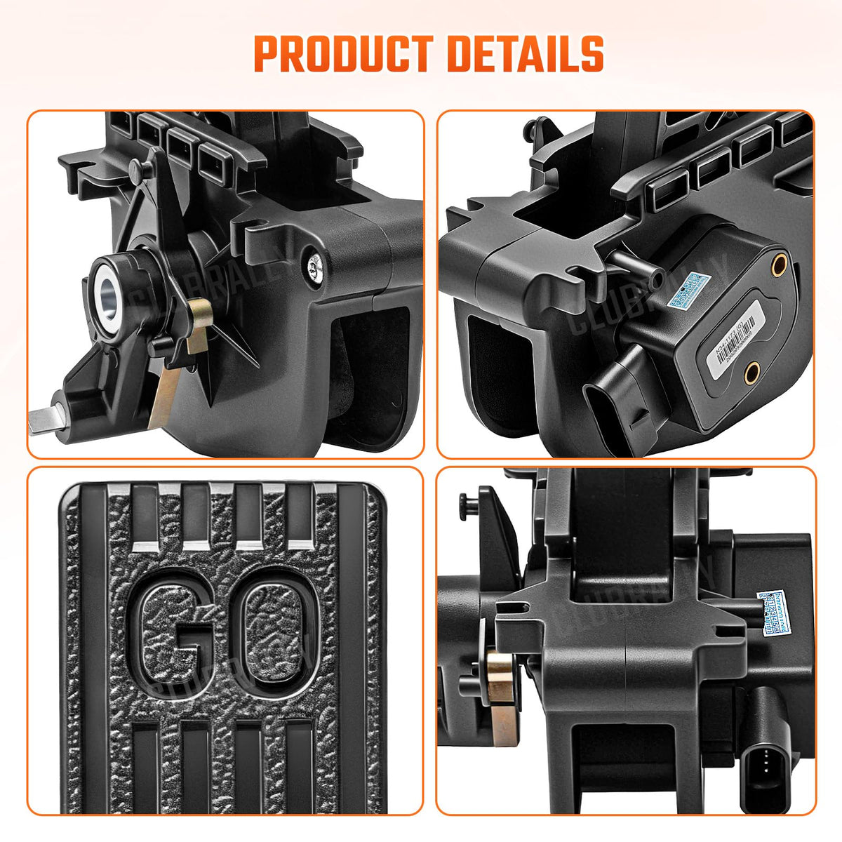 CLUBRALLY throttle sensor kit for precise input and responsive acceleration