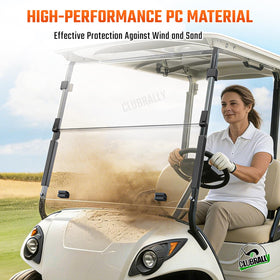 CLUBRALLY windshield includes mounting hardware for quick installation