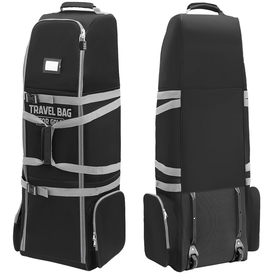 CLUBRALLY golf travel bag with wheels for easy airport transport and bag protection.