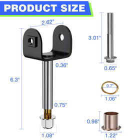 CLUBRALLY hex cap screws ensure secure assembly and easy service.